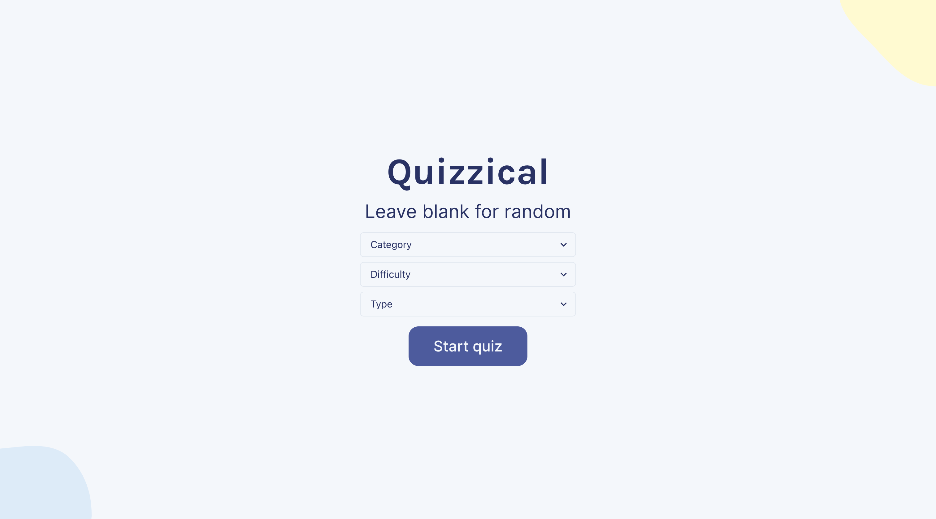 Quizzical